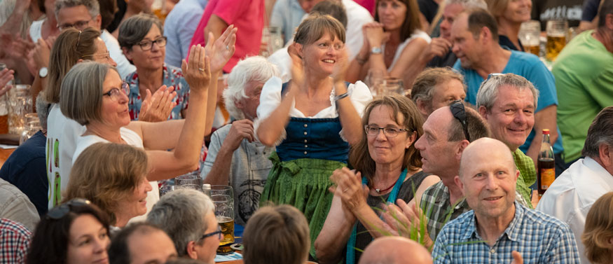 Zuhörer beim Politischen Abend in Peißenberg 24.6.2019