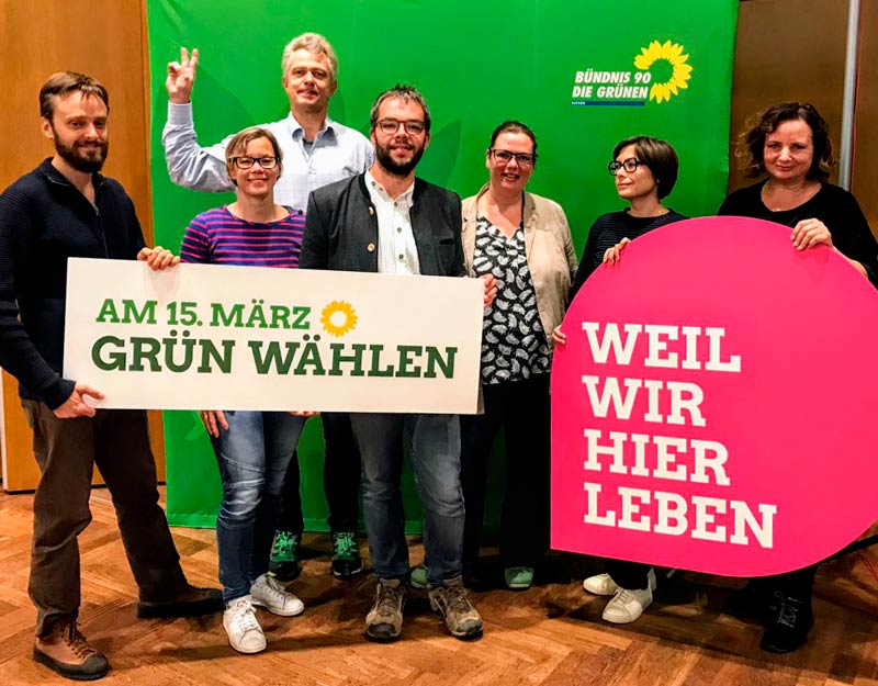 Landesdelegiertenkonferenz in Lindau Die Delegierten des Kreisverbandes Weinheim-Schongau auf der Landesdelegiertenkonferenz in Lindau
