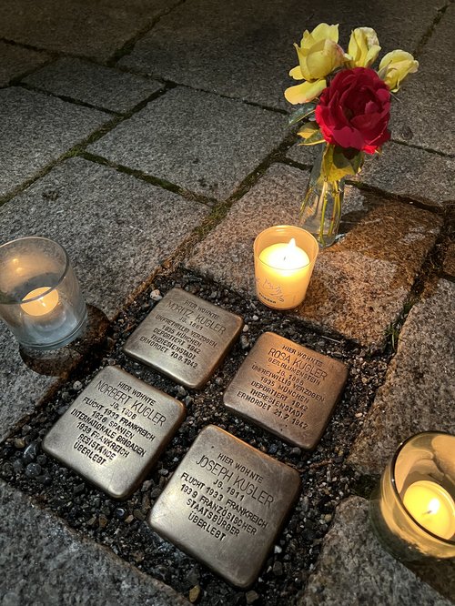 Stolpersteine in Schongau für die Familie Kugler