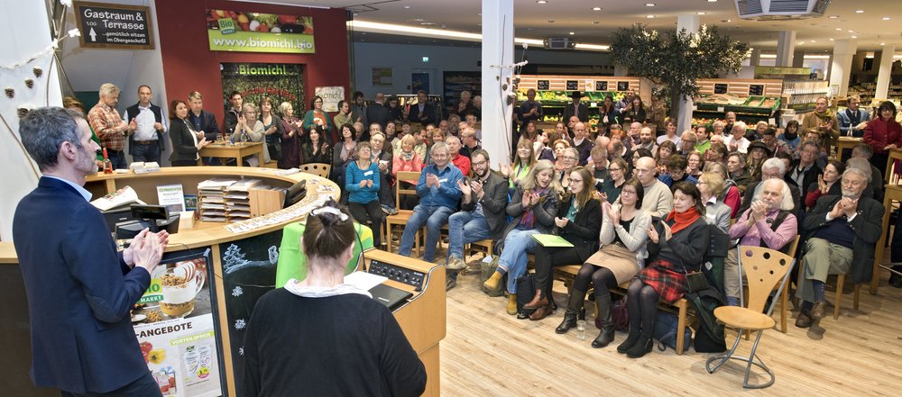 Manuel Neulinger beim Neujahrsempfang