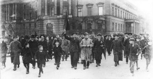 Aufständische Arbeiter und Matrosen in Berlin