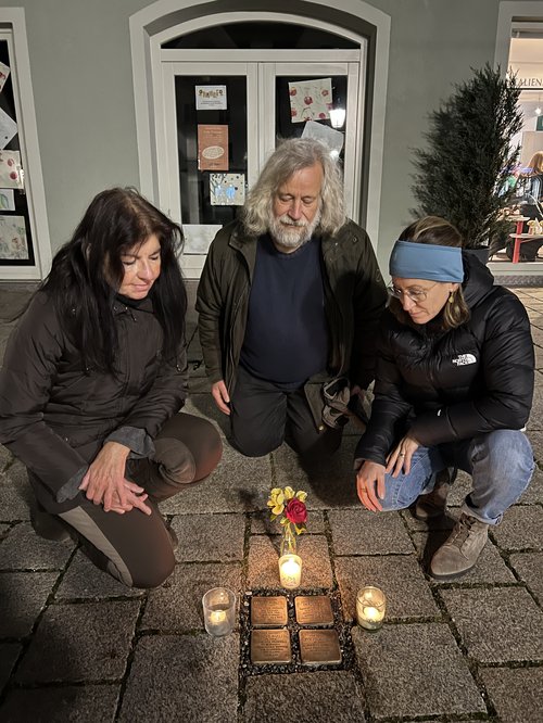 Stadtratsfraktion GRÜNE bei den Stolpersteinen