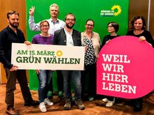 Die Delegierten des Kreisverbandes Weinheim-Schongau auf der Landesdelegiertenkonferenz in Lindau